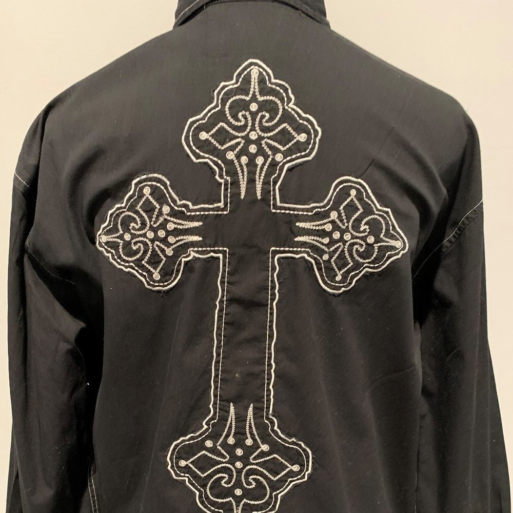 Brooklyn Boys black-white dress shirt